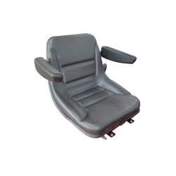 Adjustable seat with safety belt & arm rest