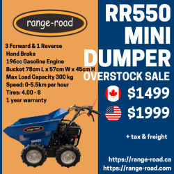 Gasoline Mini Dumper