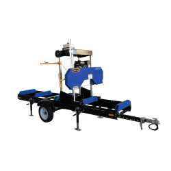 60 Series 22" Sawmill w/10hp RATO Engine • 3m Trailer Package