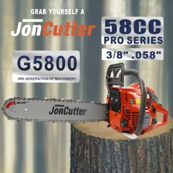 58cc JonCutter Gasoline Chainsaw Power Head